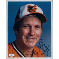 Brooks Robinson Baltimore Orioles Signed 8x10 Promo Photo JSA Authenticated