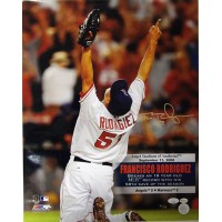 Francisco Rodriguez Los Angeles Angels Signed 16x20 Glossy Photo JSA Authentic