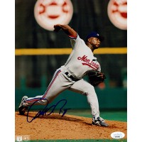Mel Rojas Montreal Expos Signed 8x10 Glossy Photo JSA Authenticated