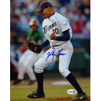Ricky Romero Cal State Fullerton Titans Signed 8x10 Glossy Photo JSA Authentic