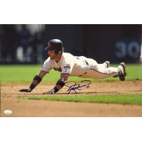 Aaron Rowand San Francisco Giants Signed 12x18 Glossy Photo JSA Authenticated