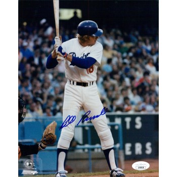 Bill Russell Los Angeles Dodgers Signed 8x10 Glossy Photo JSA Authenticated