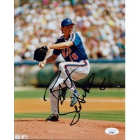 Bret Saberhagen New York Mets Signed 8x10 Glossy Photo JSA Authenticated