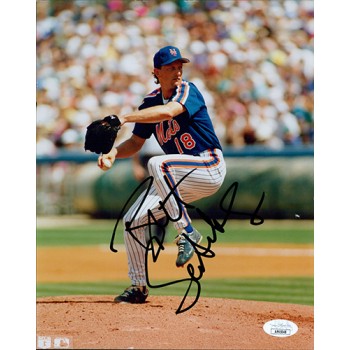 Bret Saberhagen New York Mets Signed 8x10 Glossy Photo JSA Authenticated