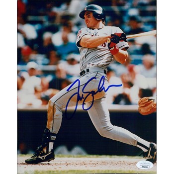 Tim Salmon California Angels Signed 8x10 Glossy Photo JSA Authenticated