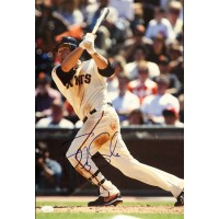 Freddy Sanchez San Francisco Giants Signed 12x18 Glossy Photo JSA Authenticated