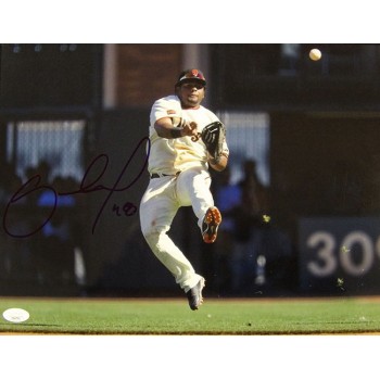 Pablo Sandoval San Francisco Giants Signed 11x14 Glossy Photo JSA Authenticated