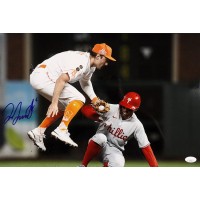 Casey Schmitt San Francisco Giants Signed 12x18 Glossy Photo JSA Authenticated