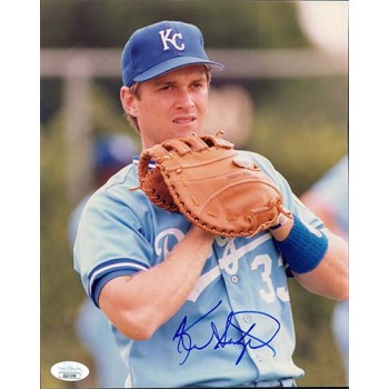 Kevin Seitzer Kansas City Royals Signed 8x10 Glossy Photo JSA Authenticated