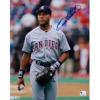 Gary Sheffield Signed San Diego Padres 8x10 Photo Global Authentication
