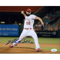 Matt Shoemaker Los Angeles Angels Signed 8x10 Matte Photo JSA Authenticated