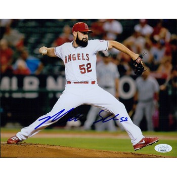 Matt Shoemaker Los Angeles Angels Signed 8x10 Matte Photo JSA Authenticated