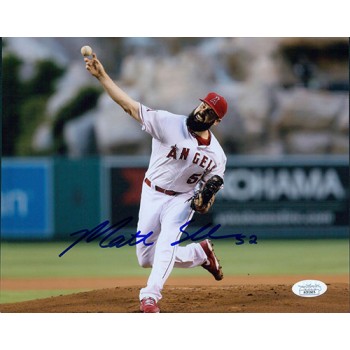 Matt Shoemaker Los Angeles Angels Signed 8x10 Matte Photo JSA Authenticated