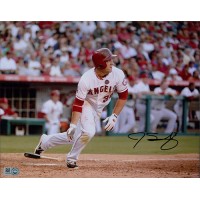 J.B. Shuck Los Angeles Angels Signed 8x10 Glossy Photo MLB Authenticated