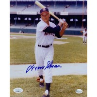 Moose Skowron California Angels Signed 8x10 Glossy Photo JSA Authenticated