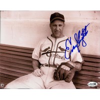 Enos Slaughter St. Louis Cardinals Signed 8x10 Glossy Photo JSA Authenticated Enos Slaughter St. Louis Cardinals Signed 8x10 Glossy Photo JSA Authenticated