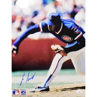 Lee Smith Chicago Cubs Signed 11x14 Glossy Photo JSA Authenticated