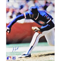 Lee Smith Chicago Cubs Signed 16x20 Glossy Photo JSA Authenticated