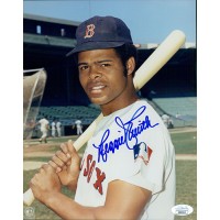 Reggie Smith Boston Red Sox Signed 8x10 Glossy Photo JSA Authenticated