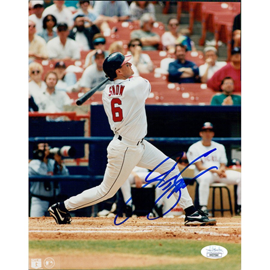 JT Snow California Angels Signed 8x10 Glossy Photo JSA Authenticated