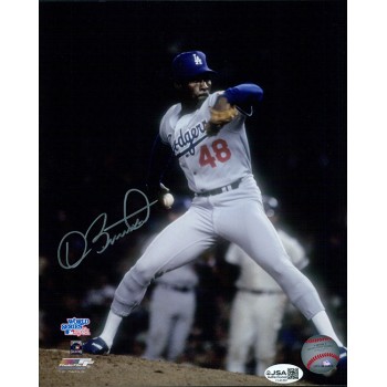 Dave Stewart Los Angeles Dodgers Signed 8x10 Glossy Photo JSA Authenticated Dave Stewart Los Angeles Dodgers Signed 8x10 Glossy Photo JSA Authenticated