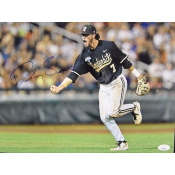 Dansby Swanson Vanderbilt Commodores Signed 11x14 Matte Photo JSA Authenticated