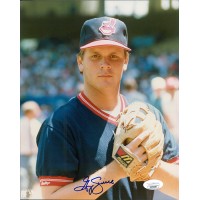 Greg Swindell Cleveland Indians Signed 8x10 Glossy Photo JSA Authenticated