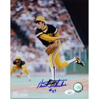 Kent Tekulve Pittsburgh Pirates Signed 8x10 Glossy Photo JSA Authenticated