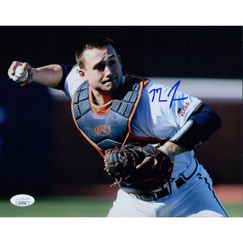 Matt Thaiss Virginia Cavaliers Signed 8x10 Matte Photo JSA Authenticated