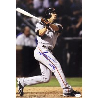 Andres Torres San Francisco Giants Signed 12x18 Glossy Photo JSA Authenticated