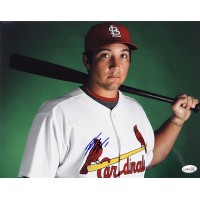 Brett Wallace St. Louis Cardinals Signed 11x14 Glossy Photo JSA Authenticated