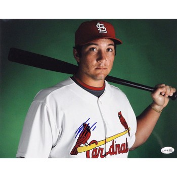 Brett Wallace St. Louis Cardinals Signed 11x14 Glossy Photo JSA Authenticated