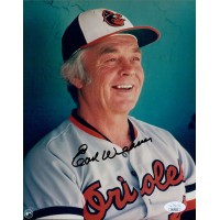 Earl Weaver Baltimore Orioles Signed 8x10 Glossy Photo JSA Authenticated