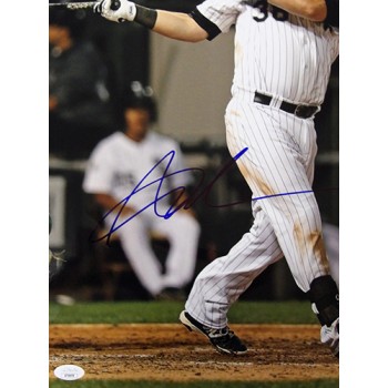 Andy Wilkins Chicago White Sox Signed 12x18 Glossy Photo JSA Authenticated