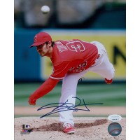 C.J. Wilson Los Angeles Angels Signed 8x10 Matte Photo JSA Authenticated