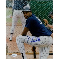 Dave Winfield New York Yankees Signed 8x10 Glossy Photo JSA Authenticated