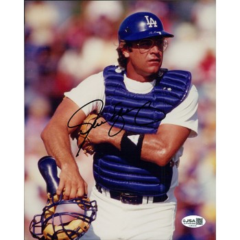 Steve Yeager Los Angeles Dodgers Signed 8x10 Glossy Photo JSA Authenticated Steve Yeager Los Angeles Dodgers Signed 8x10 Glossy Photo JSA Authenticated