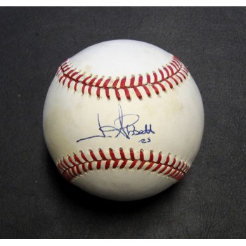 Jim Abbott Signed Official American League Baseball JSA Authenticated