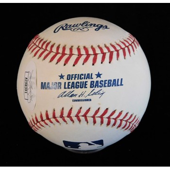 Edgardo Alfonzo Signed MLB Official Major League Baseball JSA Authenticated