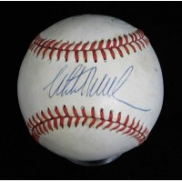 California Angels Philips, Easley, Perez, Davis Signed OAL Baseball JSA Authen