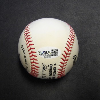 Richie Ashburn Signed Official Rawlings National League Baseball JSA Authentic