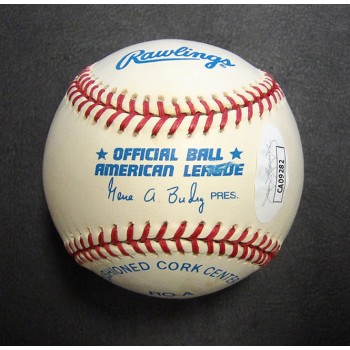 Clive Barker Actor Signed Rawlings Official American League Baseball JSA Authen