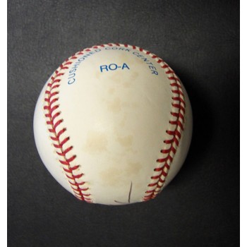 Clive Barker Actor Signed Rawlings Official American League Baseball JSA Authen