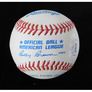Al Barlick Umpire Signed Official American League Baseball JSA Authenticated