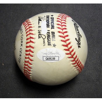 Jim Belushi Actor Signed Rawlings Official National League Baseball JSA Authen