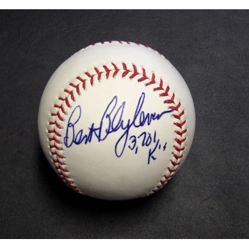 Bert Blyleven Signed Rawlings MLB Major League Baseball JSA Authenticated