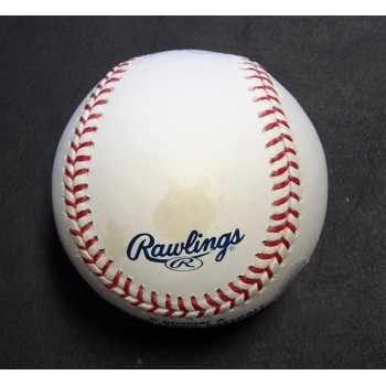 Julio Borbon Signed Rawlings MLB Major League Baseball JSA Authenticated