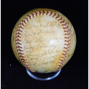 Boston Braves 1948 Team Signed Spalding ONL Baseball by 25 JSA Authenticated