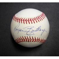 Morgan Brittany Actress Signed Rawlings Official National League Baseball JSA