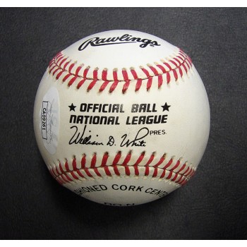 Morgan Brittany Actress Signed Rawlings Official National League Baseball JSA